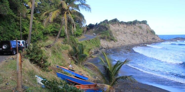 Coastal erosion redraws St. Vincent’s north-east coast